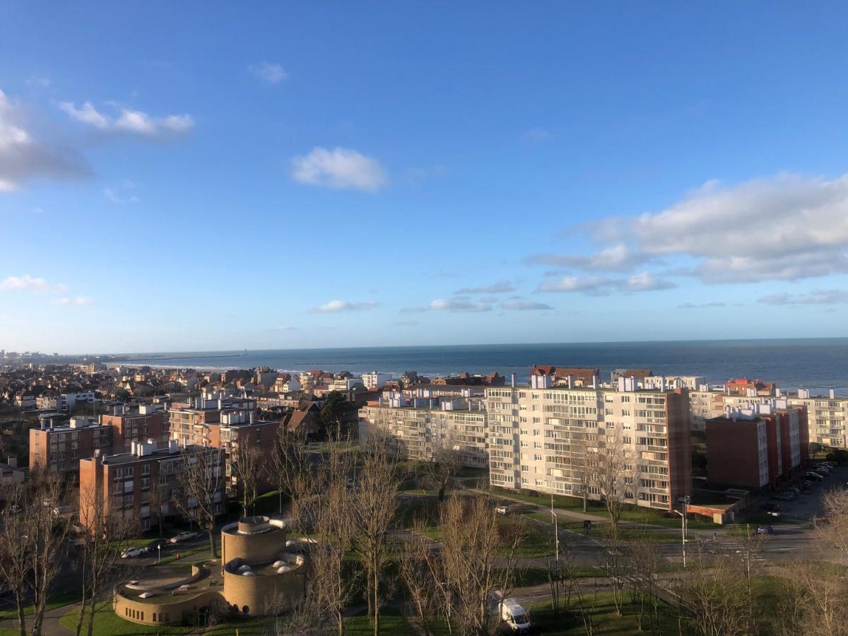 Beau Studio De 30 M2 Avec Vue Mer Dunkirk Exteriör bild